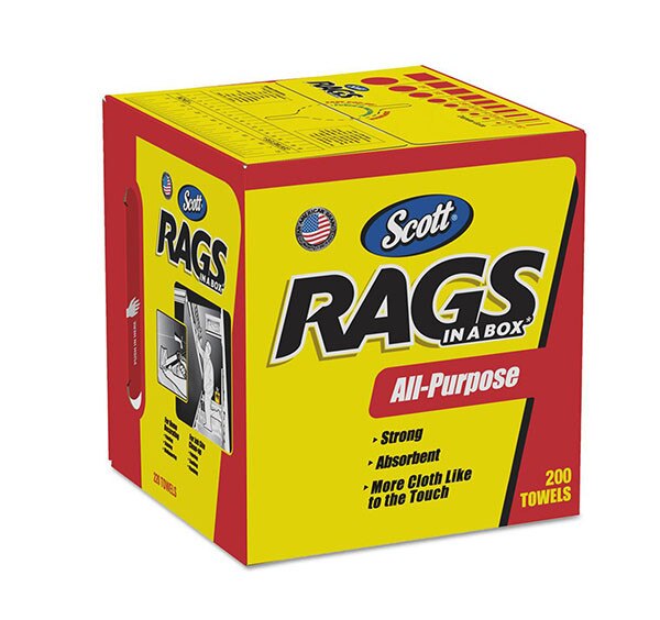 Img of Rags in a Box 100 Count per